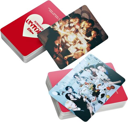 92Pcs ENHYPEN ROMANCE: UNTOLD Album Photocard Set 60Pcs Enhypen Photocards and 32Pcs Untold Album Stickers Pack Enhypen Merch in Saudi Arabia