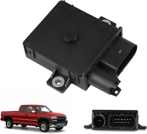 وحدة تحكم وحدة قابس توهج الديزل 68013182AA متوافقة مع شيفروليه سيلفرادو 2500 HD 2001-2004، سيلفرادو 3500 2004-2005، جي إم سي سييرا 2500 HD 2001-2004، سييرا 3500&RY-1556 2004-2005 in Kuwait