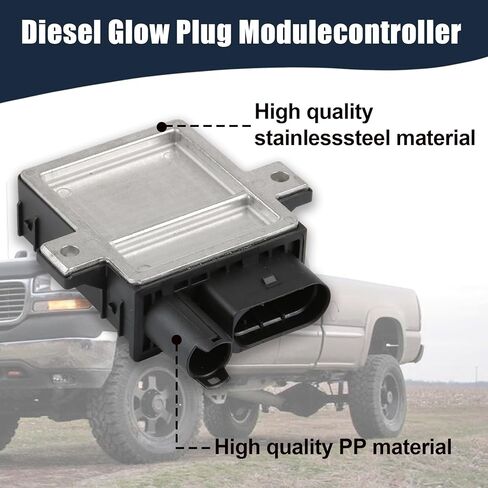 وحدة تحكم وحدة قابس توهج الديزل 68013182AA متوافقة مع شيفروليه سيلفرادو 2500 HD 2001-2004، سيلفرادو 3500 2004-2005، جي إم سي سييرا 2500 HD 2001-2004، سييرا 3500&RY-1556 2004-2005 in Kuwait