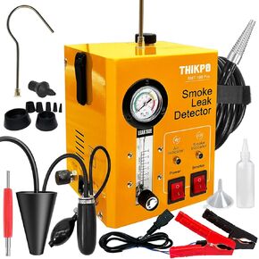 Smoke Machine Automotive with Built-in Air Compressor, Professional Smoke Leak Detector for Car, Diagnostic Leak Tester Tools for EVAP, Vacuum, Fuel and More Leak Testing