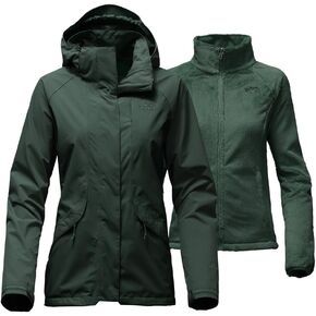 The North Face Boundary Triclimate Womens Insulated, Darkest Spruce, Size Large