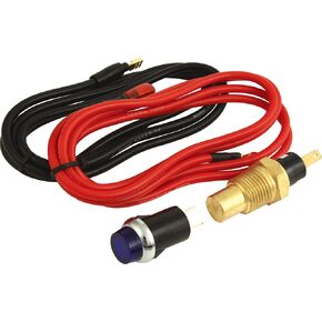 QuickCar Racing Products 61-712 Blue Lens Water Temperature Warning Light Kit