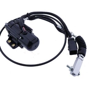 Throttle Motor Governor 379-0803 3790803 with Single Cable 5 Pins Plug Competiable with Caterpillar CAT Mini Hydraulic Excavator 303.5E 304E 306E 307E 308E 308E CR 308E SR