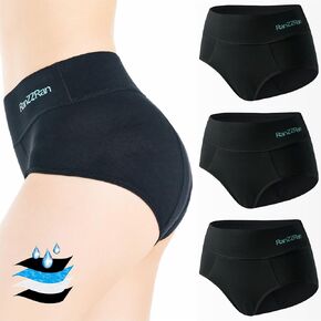 Period Underwear Heavy Flow High Waist Menstrual Panties Soft Leak Proof Absorbent Underwear