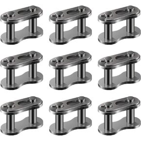 AIEX 20pcs 420 Chain Master Links Heavy Duty, Premium Alloy Chain Connector Links for 50cc 70cc 90cc 110cc 125cc Dirt Bike Quad Buggy Mini Bike Pit ATV Scooter