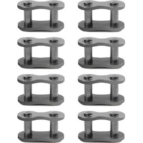8 Pack Chain,Master Link Roller Chain Connecting Links,Car Accessories Chain Master Link Roller Chain Connector Link Replacement,Fit for 50cc 70cc 90cc 110cc 125cc ATV Pocket Bike (#428)