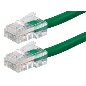 Monoprice Cat6 Ethernet Patch Cable - 2 Feet - Yellow, RJ45, Stranded, 550Mhz, UTP, Pure Bare Copper Wire, 24AWG - Zeroboot Series