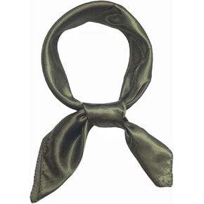 Bwerfuet Women Silk Scarf, Satin Hair Bandanas Square Stain Scarf Vintage Head Scarves for Women