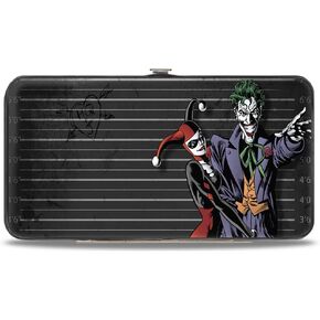 Buckle-Down Women's Hinge Wallet-Harley Quinn Joker