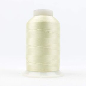 WonderFil Specialty Threads DecoBob White, 2-ply Cottonized Polyester, 80wt