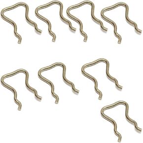 Diesel Fuel Return Line Injector Clips Set of 8 Compatible with 2004.5-2010 Chevrolet Chevy GMC Silverado Sierra 2500 HD 3500 6.6L Duramax Diesel LLY LBZ LMM Replaces OE# 97359750 J00322