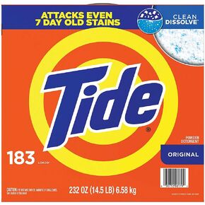 Tide HE Turbo Powder Laundry Detergent with Acti-Life, Original Scent, 3.1 kg (80 Loads)