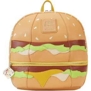Loungefly McDonald's Big Mac Womens Double Strap Shoulder Bag Purse