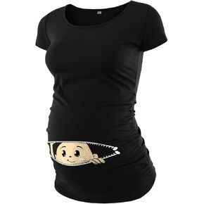 Maternity Shirts for Women - Comfortable Pregnancy Must Have Gifts for Pregnant Mom T-Shirts Tops