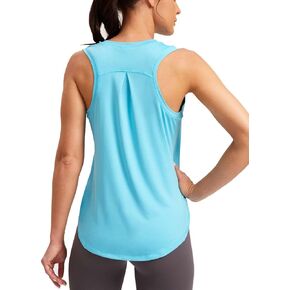 Women's Workout Tank Tops Sleeveless Athletic Tops Running Shirts for Sports Exercise in Kuwait