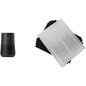Winix A230 Tower H13 True HEPA 4-Stage Air Purifier, Perfect for Home office, Home classroom & Genuine 115115 Replacement Filter A for C535, 5300-2, P300, 5300, White/Black