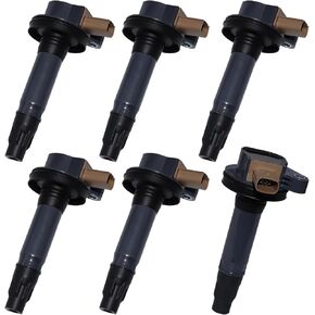 Ignition Coils - 6 Pack UF646 Compatible with Ford & Lincoln 3.5L Turbo 2011-2020 - for Expedition, Explorer, F 150, Flex, Transit, MKS EcoBoost, MKT & Navigator - Replace BL3Z-12029-C DG549