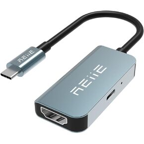 REIIE Docking Station,10 in 1 USB C Multiport Adapter,USB C Hub Multiport Adapter with HDMI/1*USB3.0/2*USB2.0/RJ45/VGA/PD/SD/TF/3.5mm Audio,Applicable for MacBook/Chromebook/Pad/HP/Dell/Lenovo