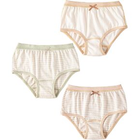 GZMM Girls Underwear Organic Cotton Panties Toddler Kids Briefs