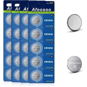 CR1616 3V Lithium Coin Battery – 15 Pack CR 1616 Battery for Car Remote Honda Accord Pilot CRV Acura Toyota Prius Lexus GX Vehicle Key Fob Keyless Casio Watch Bike Helmet Light Batteries Replacement in Kuwait
