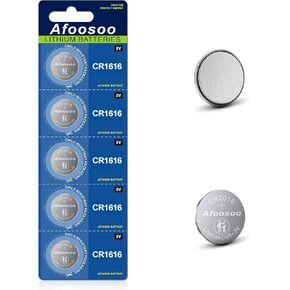CR1616 3V Lithium Coin Battery – 15 Pack CR 1616 Battery for Car Remote Honda Accord Pilot CRV Acura Toyota Prius Lexus GX Vehicle Key Fob Keyless Casio Watch Bike Helmet Light Batteries Replacement