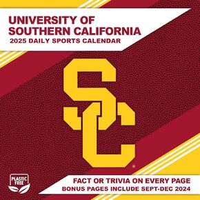 TURNER SPORTS USC Trojans 2025 Box Calendar (25998053025)
