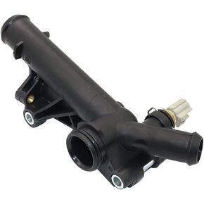 GXARTS Water Outlet Connect Adapter fit for Ford Escape SE SEL Titanium 2013-2016 Fusion SE 2013 2014 Fiesta 2014-2019 Transit Connect Titanium XL XLT 1.6L 2014-2016 BM5Z-8592-A BM5Z-8K556-B