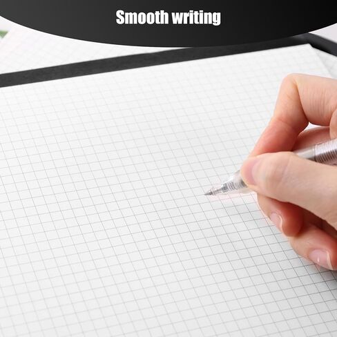 قطعتان من وسادات ورق الرسم البياني، دفاتر ملاحظات رباعية مقاس 5 × 5 مقاس 8.5 × 11 بوصة، لوحة قانونية لورق الرسم البياني الأبيض للمدرسة المكتبية in Kuwait