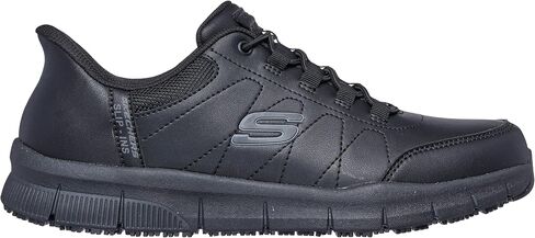 Skechers Men's Hands Free Slip Ins Nampa-Knotly Bungee Athletic Sr Food Service Shoe in Saudi Arabia