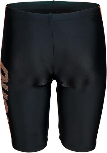ARENA Feel Boys' Logo R Swim Jammer Knee-Length Swim Trunks Waterfeel Fabric Comfortable Stretchy Suit Pool or Beach in Saudi Arabia