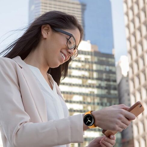 حزام متوافق مع سوار ساعة Google Pixel، أحزمة ساعة رياضية من السيليكون الناعم للنساء والرجال، حزام بديل خفيف الوزن مقاوم للماء لساعة Google Pixel 2 in Kuwait