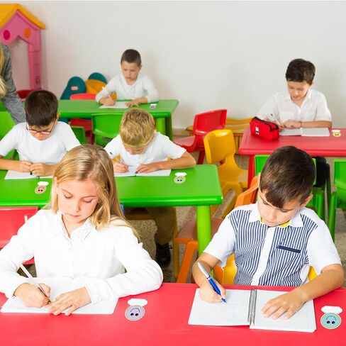 100 قطعة من ملصقات اسم الهبي الرجعية الرائعة من Qilery، ملصقات بوهو، ملصقات لوحة الاسم، مكتب ديزي عتيق، أنشطة التعلم التعليمية لديكور الفصل الدراسي، لوحة الإعلانات، المكتب، الأطفال (لطيف) in Kuwait