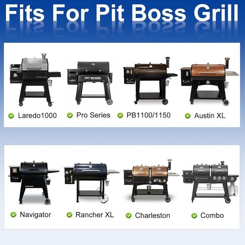 Heat Deflector Mod for Pit Boss Austin XL, Pro Series, Pit Boss 1150, Rancher XL, PB1100, Air Gap Mod Temp Probe Shield Stainless Steel Heat Diffuser Plate for Pit Boss Accessories in Saudi Arabia