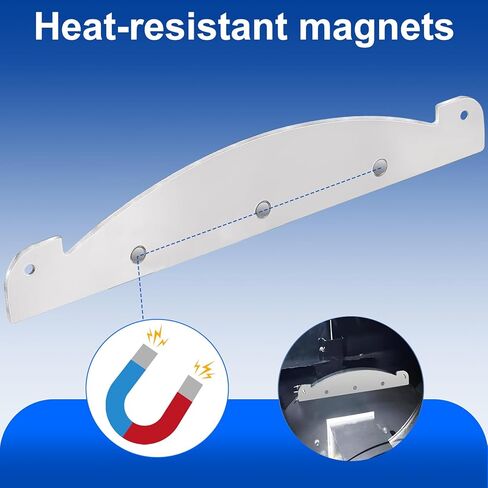 Heat Deflector Mod for Pit Boss Austin XL, Pro Series, Pit Boss 1150, Rancher XL, PB1100, Air Gap Mod Temp Probe Shield Stainless Steel Heat Diffuser Plate for Pit Boss Accessories in Saudi Arabia