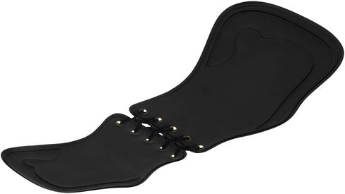 Universal Motorcycle Heat Saddle Shield Deflectors PU Leather, Motorcycle Side Saddle Leather Heat Shield Deflector, Universal Leather Saddle Heat Shield Deflector Compatible with Harley in Saudi Arabia