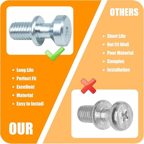 DA61-03734A DA61-11161A مثبت المقبض لثلاجة سامسونج، مسمار تثبيت مقبض الباب (عبوتان) in Kuwait