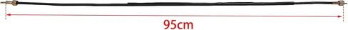 Minho D-95CM GY6 كابل عداد السرعة 38 بوصة M12 الموضوع صالح لل GY6 50CC 150CC الصينية سكوتر دراجة نارية Taotao JMSTAR ROKETA السلام in Saudi Arabia