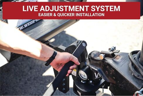 الوزن الآمن الحقيقي للسحب، الوزن المتوسط، مانع للتأرجح، وصلة توزيع الوزن، ساق 6 بوصة، قطرة 2 بوصة، تصنيف سحب 8,500 رطل in Kuwait