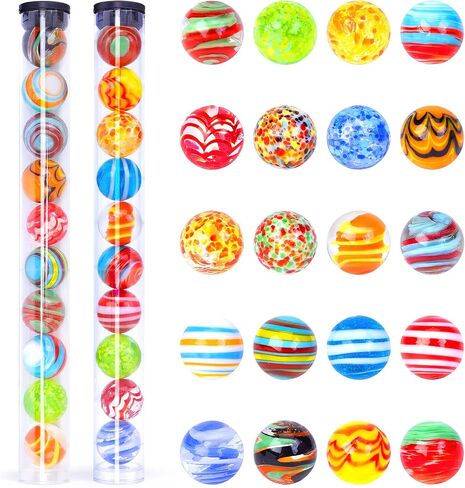 FUTUREPLUSX Marbles Bulk, 75 PCS Glass Marbles Blue Marbles Set Ocean Theme for Kids Marble Run Games Fillers Aquarium Pebbles in Kuwait