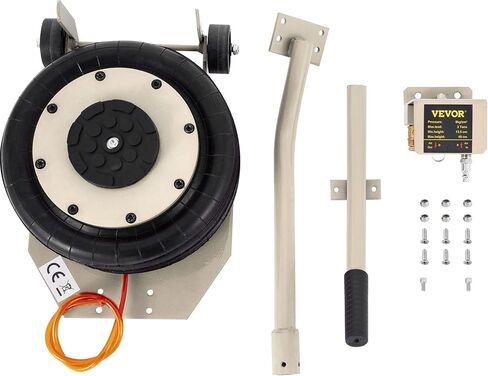 VEVOR Air Jack, 3 Ton/6600 lbs Triple Bag Air Jack, Air Bag Jack Lift Up to 15.75 Inch, 3-5S Fast Lifting Air Bag Jack for Cars with Long Handle (Beige) in Saudi Arabia