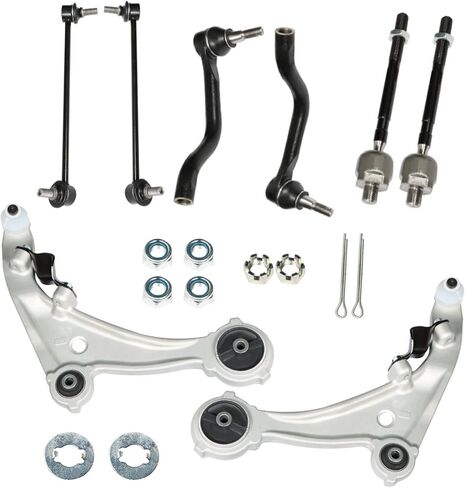 munirater 8-Pack Lower Control Arms w/Ball Joints Suspension Kit Replacement for 2007-2012 Nissan Altima, 2013 Coupe Models Only in Saudi Arabia