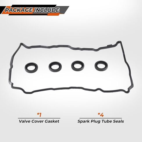Engine Valve Cover Gasket Seal Spark Plug Seal Fit for Nissan Altima 2007-2012,Fit for Rogue,Fit for Sentra 2007-2012 2.5L L4 Replacement 036-1758 13270-JG30A VS50437A 13270JA00A,13270JG30A in Saudi Arabia