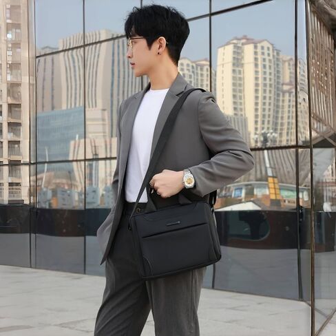Men's Tote Bag, Travel/Business Shoulder Bag, Fits 11inch Tablet in Saudi Arabia