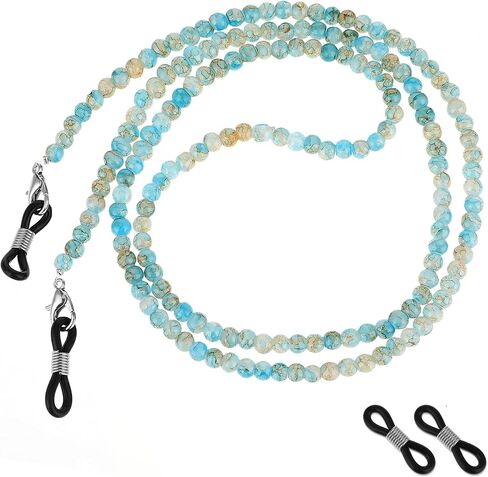 Stylish Eyeglass Chain, Healing Crystal Chains Beaded Sunglass Chain Women Eyewear Retainer Chain Around Neck Wear in Saudi Arabia