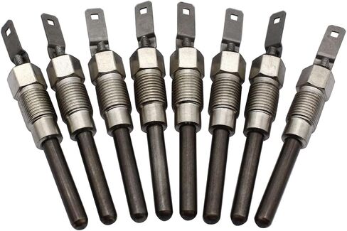 8 PCS/SET SHLPDFM 6.5 L 6.2 L Diesel Fast Start Glow Plugs 12563554 1105 1110 80034 7052 0250202126 Fits for Chevrolet GMC Hummer Chevy Glow Plugs in Saudi Arabia