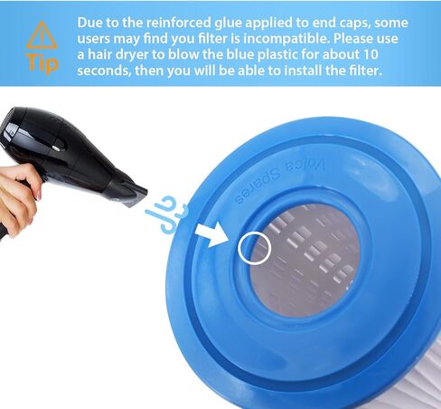 Type A or C 29000e Replacement Filter Cartridge for INTEX Easy Set Above Ground Pools, Compatible with Krystal Clear C1000 C1500 Pumps, Pack of 4 in Kuwait