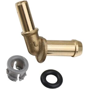 Thermostat Water Outlet Hose Connector Kit Compatible with Jaguar,Range RoverSport Land Rover Discovery4 3.0L V6/5.0L V8 Replaces LR048474 LR049990 C2Z28258
