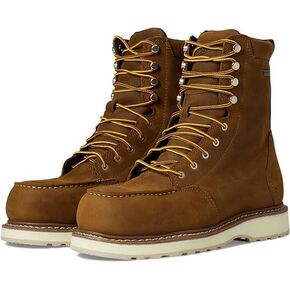 Danner Cedar River 8" Waterproof Aluminum Toe Work Boots for Men - Premium Leather with Breathable Danner Dry & Slip-Resistant Outsole, EH Rated
