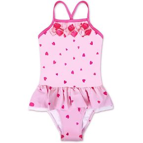 Baby Girls One Piece Swimsuit Hawaiian Swimwear Beach Bathing Suit for Baby Toddler Girls