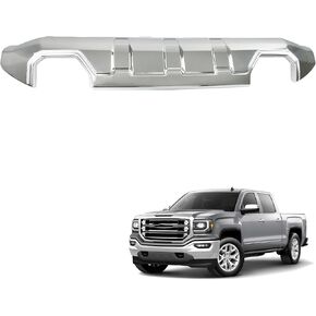 Plastic Front Bumper Lower Valance Chrome Replacement for 2016-2019 Sierra 1500 GM1015122